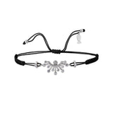 Sun Eye, Sterling Silver Bracelet (String)
