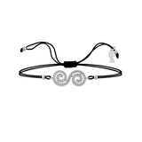 Aeon, Sterling Silver Bracelet (String)