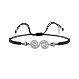 Aeon, Sterling Silver Bracelet (String)