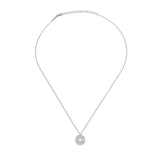 Magic Disk, Sterling Silver Necklace