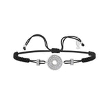 Magic Disk, Sterling Silver Bracelet (String)