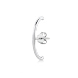 Basic Suspender, Sterling Silver Earring (Sold INDIVIDUALLY)