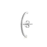 Full Light Suspender, Sterling Silver Earring (Sold INDIVIDUALLY)