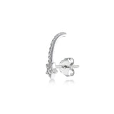 Starlet Suspender, Sterling Silver Earring (Sold INDIVIDUALLY)
