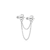 Glint, Sterling Silver Earring (Sold INDIVIDUALLY)