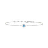 Ojo, Sterling Silver Bracelet