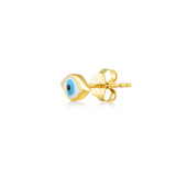 Ojo, Sterling Silver Earring (Sold INDIVIDUALLY)