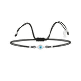 Ojo, Sterling Silver Bracelet (String)