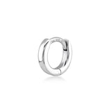 Huggie Hoop, Sterling Silver Earring (Sold INDIVIDUALLY)