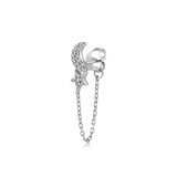 Tailed Celestial, Sterling Silver Earring (Sold INDIVIDUALLY)