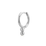 Vivid, Sterling Silver Earring (Sold INDIVIDUALLY)