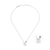 Rain, Sterling Silver Necklace