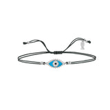 Eye, Sterling Silver Bracelet (String)