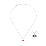 Mini Eye, Sterling Silver Necklace