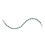 Serena, Sterling Silver Tennis Bracelet