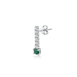 Sylvia, Sterling Silver Earring (Sold INDIVIDUALLY)