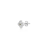Mini Entourage Clover, Sterling Silver Earring (Sold INDIVIDUALLY)