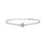 Mini Entourage Star, Sterling Silver Bracelet