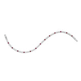 Stefanie, Sterling Silver Tennis Bracelet