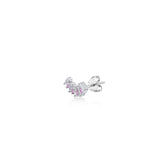 Eternal, Sterling Silver Earring (Sold INDIVIDUALLY)