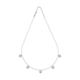 Mini Entourage Hearts, Sterling Silver Necklace