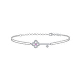 Entourage Key, Sterling Silver Bracelet
