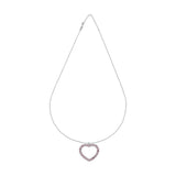 Heart, Sterling Silver Necklace