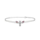 Queen Bee, Sterling Silver Bracelet