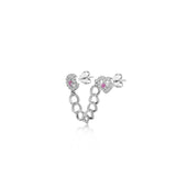 Kate Entourage, Sterling Silver Earring (Sold INDIVIDUALLY)