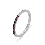Eternity Ring, Sterling Silver Ring