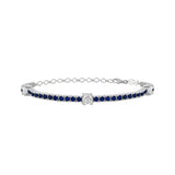 Monica, Sterling Silver Tennis Bracelet