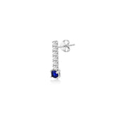 Sylvia, Sterling Silver Earring (Sold INDIVIDUALLY)