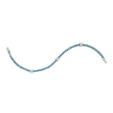 Monica, Sterling Silver Tennis Bracelet