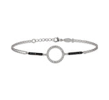 Black&White, Sterling Silver Bracelet