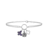 Gipsy Secret Garden, Sterling Silver Bracelet
