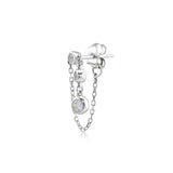 Lily, Sterling Silver Earring (Sold INDIVIDUALLY)