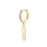 LOVE Dangle | Sterling Silver Earring (Sold INDIVIDUALLY)