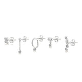 Glint, Sterling Silver Earrings Set