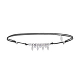 Gigi, Sterling Silver Anklet (String)