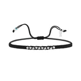 Dazzling, Sterling Silver Bracelet (String)