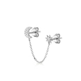 Mahsa, Sterling Silver Earring (Sold INDIVIDUALLY)