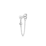 Tailed Etta, Sterling Silver Earring (Sold INDIVIDUALLY)