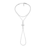 Mini Bow, Sterling Silver Shahmaran