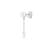 White Dreams, Sterling Silver Earring (Sold INDIVIDUALLY)