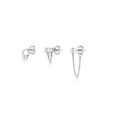 White Dreams, Earring Set, Sterling Silver Earrings Set