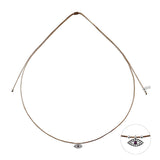 Nazar, Sterling Silver Necklace (String)