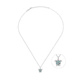Turtle, Sterling Silver Necklace