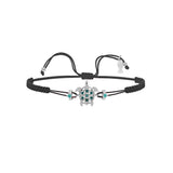 Turtle, Sterling Silver Bracelet (String)