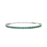 Serena, Sterling Silver Tennis Bracelet