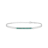 Stefanie Mini, Sterling Silver Tennis Bracelet